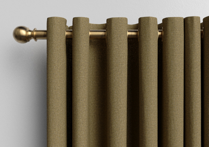 Carina, Ochre - Made to Measure Curtains - Image 12